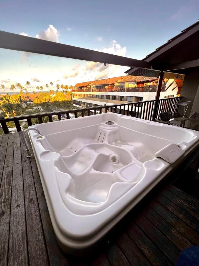 Flat Duplex De Luxo Em Muro Alto Com Jacuzzi Privativa Porto de Galinhas Exterior foto