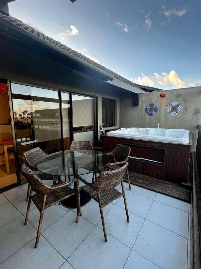 Flat Duplex De Luxo Em Muro Alto Com Jacuzzi Privativa Porto de Galinhas Exterior foto